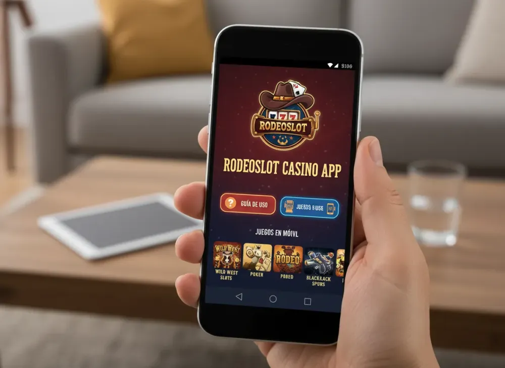 Rodeoslot casino app guía de uso y juegos en móvil