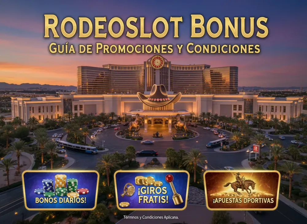 Rodeoslot bonus guía de promociones y condiciones